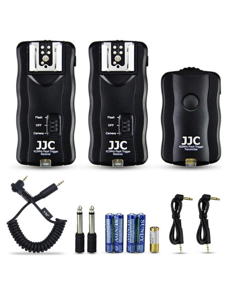 Disparador Inalámbrico JJC JF-U2 para Canon con 2 Receptores