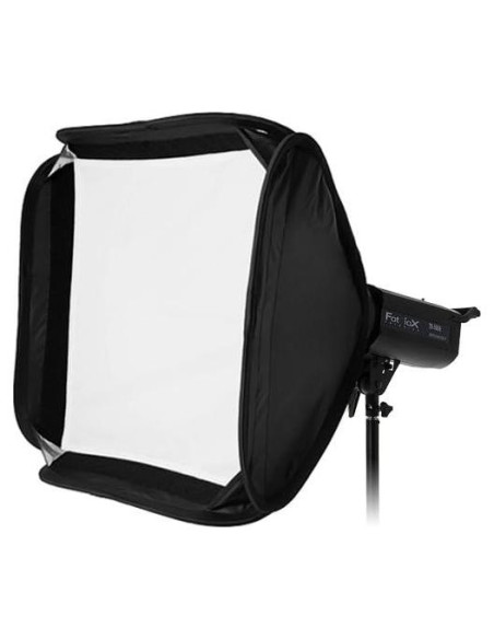 Softbox Plegable Fotodiox 61x61cm con Rejilla y Anillo