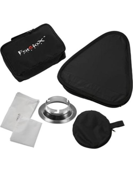 Softbox Plegable Fotodiox 61x61cm con Rejilla y Anillo