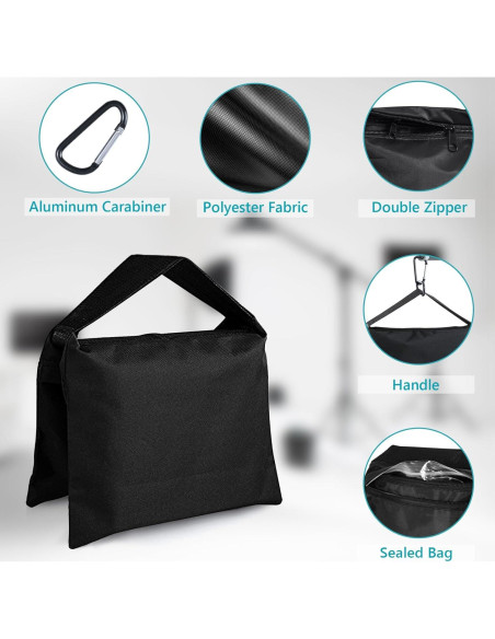 Bolsa de Arena ABCCANOPY para Fotografía 12 Paquetes 11.34 kg
