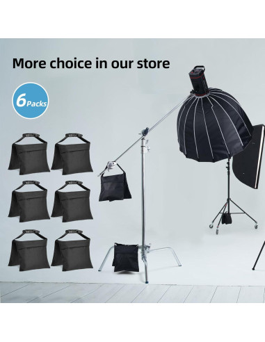 6 Sacos de Arena Alta Resistencia ifkdnr con Correas 6.8 kg