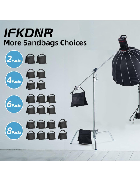 6 Sacos de Arena Alta Resistencia ifkdnr con Correas 6.8 kg