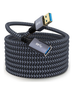 Cable de Extensión USB 3.0 Hisatey 6.1m Trenzado Nylon