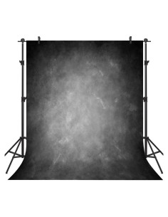 Fondo de Fotografía 5x7ft DePhoto Negro Plegable Poliester