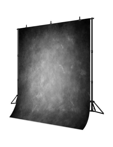 Fondo de Fotografía 5x7ft DePhoto Negro Plegable Poliester