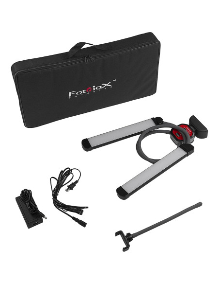 Kit de Luz LED Bi-Color Fotodiox Selfie Starlite Stix 125cm