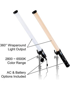 Luz de Escena LED DaoLite DL-2 Bicolor 0.91m 720 LEDs 2