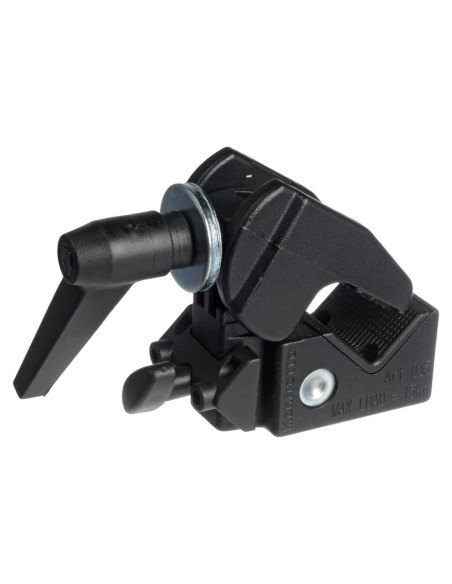 Abrazadera Super Clamp Manfrotto 035 - 15kg, Aluminio, Negro