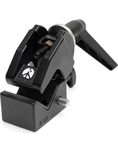Abrazadera Super Clamp Manfrotto 035 - 15kg, Aluminio, Negro