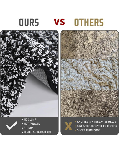 Alfombrilla de Baño Yimobra 43x61 cm Antideslizante Microfibra