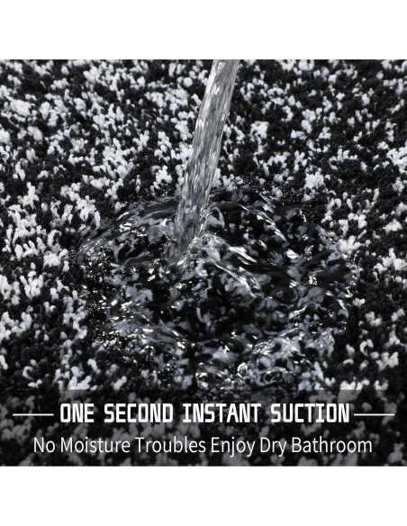 Alfombrilla de Baño Yimobra 43x61 cm Antideslizante Microfibra
