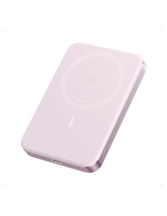 Banco de Energía Anker MagGo 10,000mAh Cargador Inalámbrico Rosa