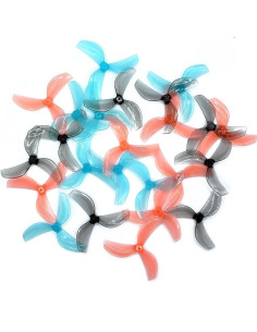 Hélices Gemfan 45mm 3 Palas para Drones FPV - 12 Pares 2