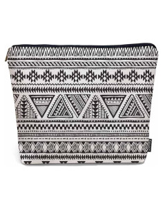 Bolsa de Maquillaje Kalygon Azteca Africana 23x18cm Lino