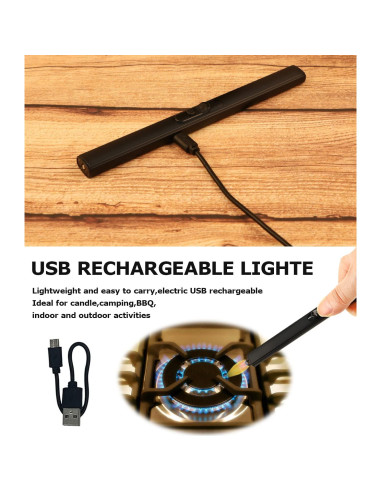 Juego de Accesorios para Velas STATABSTA 5 en 1 - Acero Inoxidable