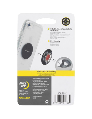 Soporte Magnético Nite Ize Steelie Orbiter para Teléfono Móvil