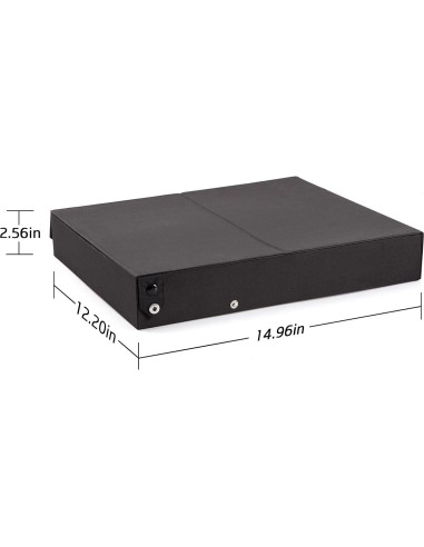 Organizador de Gafas TRIUMPH VISION Caja Almacenamiento Negro