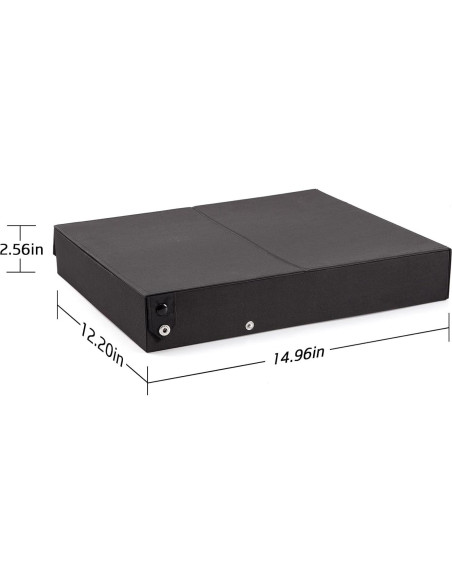 Organizador de Gafas TRIUMPH VISION Caja Almacenamiento Negro