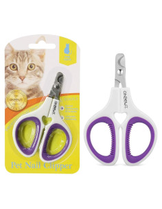 Cortauñas para Mascotas OneCut - Afilado y Seguro, Púrpura