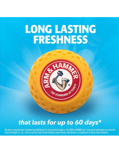 Bolas Desodorantes Arm and Hammer Odor Busterz 8 Unidades