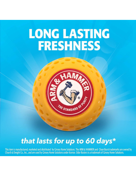 Bolas Desodorantes Arm and Hammer Odor Busterz 8 Unidades