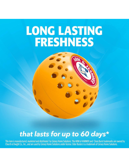 Bolas Desodorantes Arm and Hammer Odor Busterz 8 Unidades