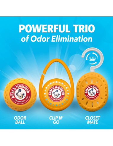 Bolas Desodorantes Arm and Hammer Odor Busterz 8 Unidades
