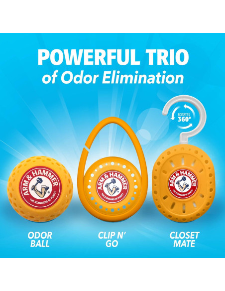 Bolas Desodorantes Arm and Hammer Odor Busterz 8 Unidades
