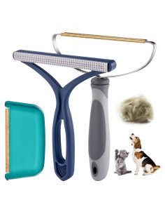 Removedor de Pelo de Mascota AXLUNAR - 3 Herramientas Reutilizables