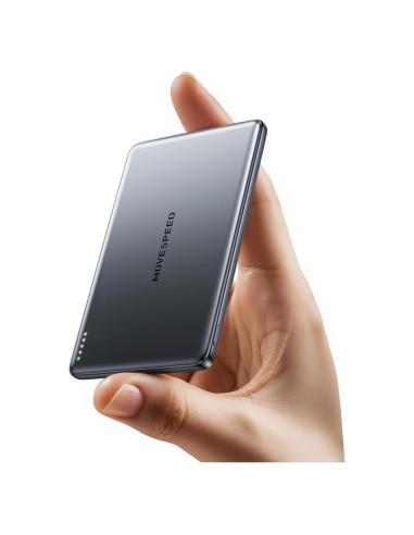 Cargador Portátil MagSafe 5000mAh Move Speed Gris Glaciar