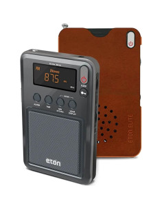 Eton Radio Mini Compacta Elite AM/FM Ondas Cortas con Alarma 2