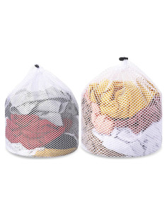 Bolsas de Lavandería de Malla Mozeat Lens 2 Pcs 30x40cm y 40x50cm