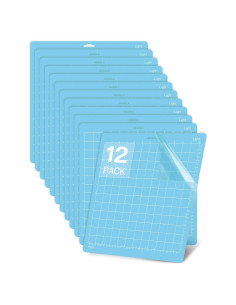 Alfombrillas de Corte Gwybkq 12x12 para Cricut - Paquete de 12