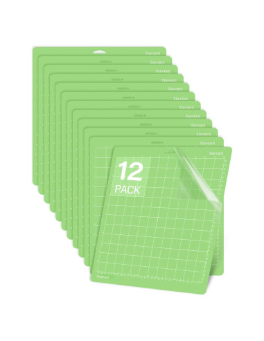 Alfombrillas de Corte Gwybkq 12x12" Verde para Cricut
