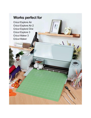 Alfombrillas de Corte Gwybkq 12x12" Verde para Cricut