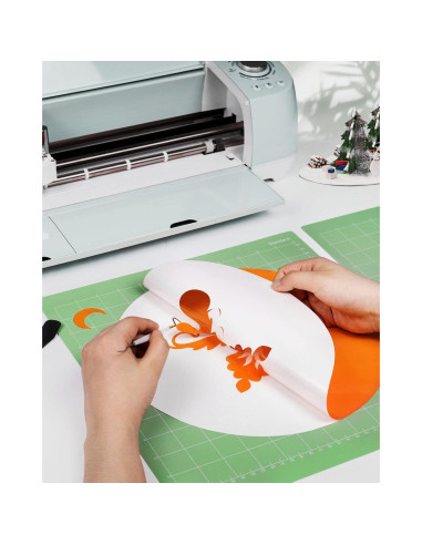 Alfombrillas de Corte Gwybkq 12x12" Verde para Cricut