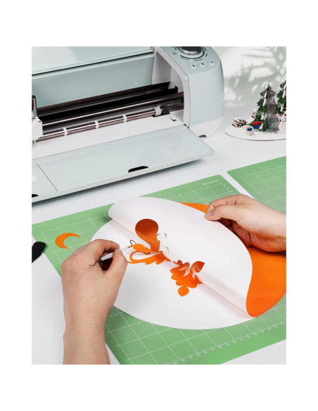 Alfombrillas de Corte Gwybkq 12x12" Verde para Cricut