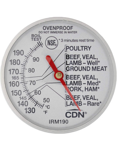 Termómetro de Carne CDN IRM190 de Lectura Instantánea 4.4 cm