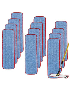 Paños de Reemplazo Rubbermaid 18" - Paquete de 12 Reutilizables