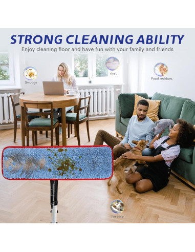 Paños de Reemplazo Rubbermaid 18" - Paquete de 12 Reutilizables