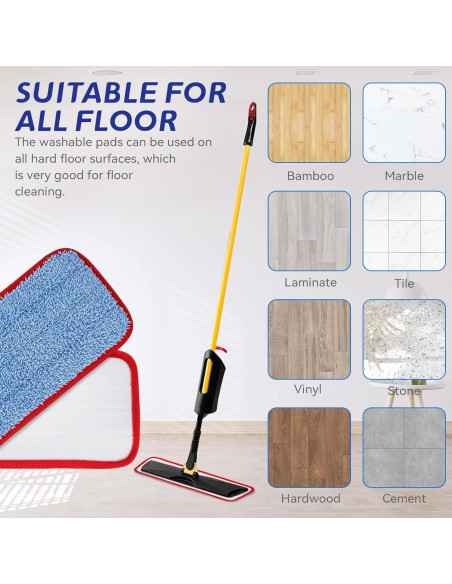 Paños de Reemplazo Rubbermaid 18" - Paquete de 12 Reutilizables