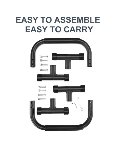 Barra de Flexiones Yokele 24.13 cm Antideslizante para Calistenia