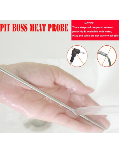 Sonda de Carne de Reemplazo Pit Boss - Acero Inoxidable