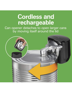 Abrelatas Eléctrico Hamilton Beach FlexCut 76611 Inalámbrico 0.45 kg 2