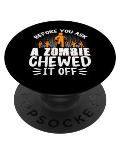 PopGrip Adhesivo PopSockets Diseño Amputación Pierna Negro