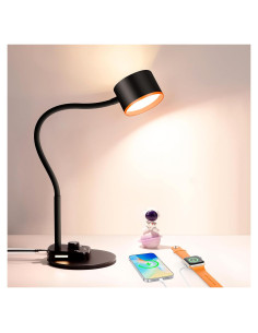 Lámpara de Escritorio LED LiFMIRA con Carga USB y 5 Modos