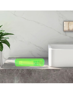 Funda de Cepillo de Dientes VOCOSTE Verde para Viaje 20.5cm 2