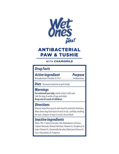 Paquete 18 Piezas Toallitas Húmedas Wet Ones Tropical Splash