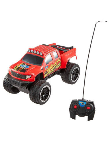 Camión RC Hot Wheels Ford F-150 Rojo 11.4x27.9cm 1.36kg