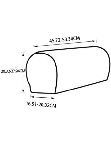 Fundas para Reposabrazos Yogsey - 4 Piezas Beige Antideslizantes